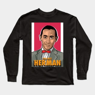 Pee wee Herman Long Sleeve T-Shirt